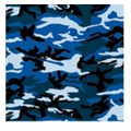 Standard Sky Blue Camo Bandanna